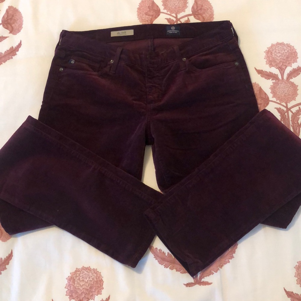 AG Garnet corduroy pants